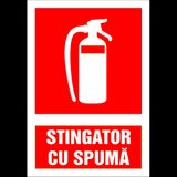 Indicator pentru  extinctor cu spuma